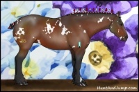 Horse Color:White Spotted Brown Sabino 
