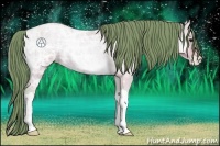 Horse Color:Watercolor Bay Ice Roan Pearl Onyx 
