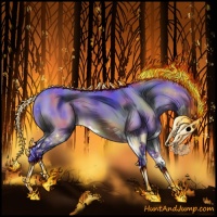 Horse Color:Nacre Watercolor Bay Sabino Splash 