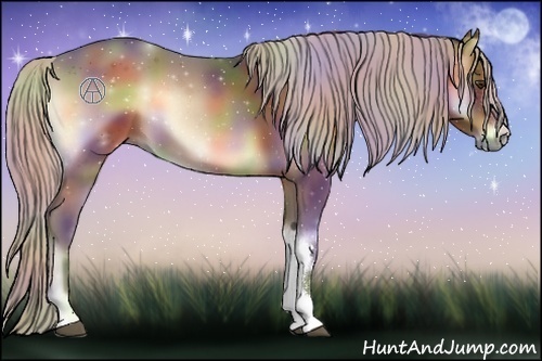 Horse Color:Nacre Silver Brown Onyx 