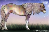Horse Color:Nacre Silver Brown Onyx 