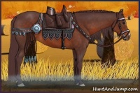 Horse Color:Chocolate Brown