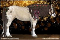 Horse Color:Classic Champagne Ice Dun Sabino Splash
