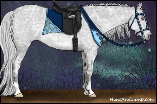 Horse Color:Silver Grullo Chinchilla Ice Roan Rabicano