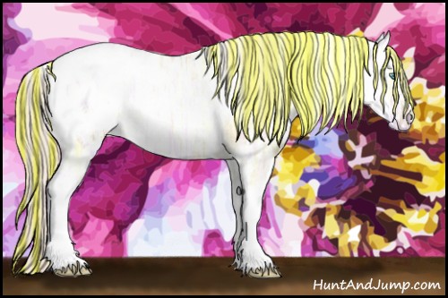 Horse Color:Painted White Spotted Silver Classic Champagne Ice Pearl Dun Tobiano Appaloosa 