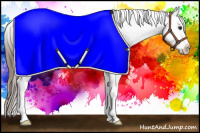 Horse Color:Brown Splash Blanket 