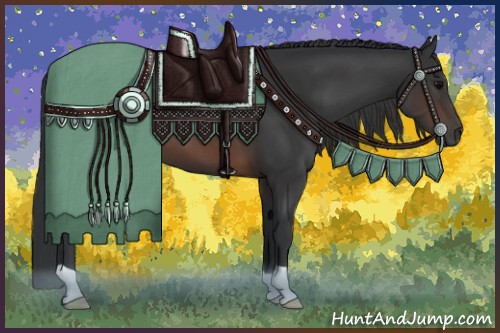Horse Color:Brown 