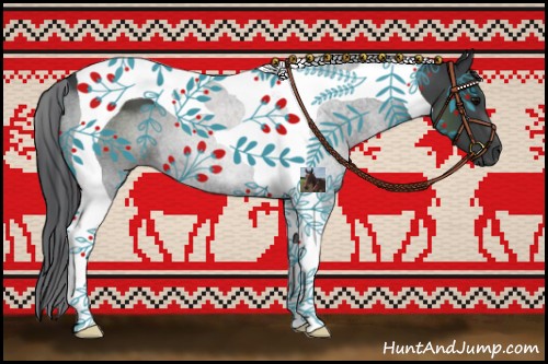 Horse Color:Black Tobiano 