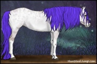 Horse Color:Watercolor Bay Ice Onyx 