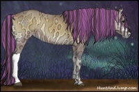 Horse Color:Painted Buckskin Ice Onyx 