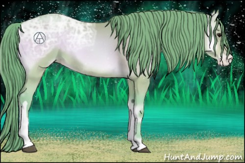 Horse Color:Watercolor Bay Ice Pearl Onyx 