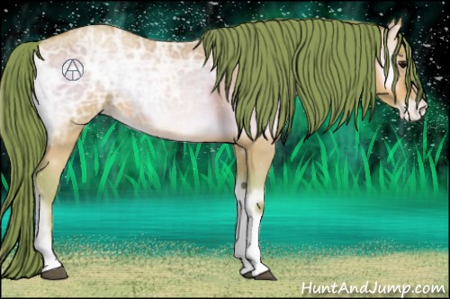Horse Color:Watercolor Bay Ice Roan Pearl Onyx 