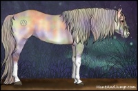 Horse Color:Nacre Silver Brown Onyx