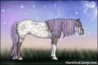 Horse Color:Painted Chocolate Silver Black Chinchilla Ice 