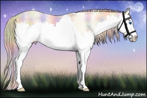 Horse Color:Nacre Perlino Dun Splash 