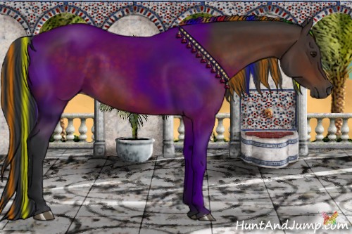 Horse Color:Painted Brown 