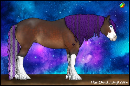 Horse Color:Painted Bay Splash 