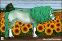 Horse Color:Watercolor Brown Onyx Tobiano