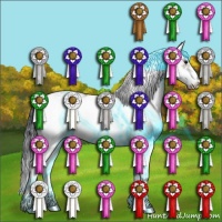 Horse Color:Thunderstruck Grullo Sabino 