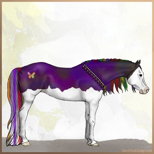 Horse Color:Painted Brown Splash 