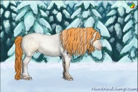 Horse Color:Painted Gold Champagne Ice Roan Dun