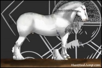 Horse Color:Silver Brown Chinchilla Dun Splash 