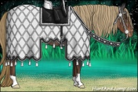 Horse Color:Liver Red Roan Varnish 