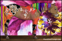 Horse Color:Gray Painted Palomino Splash Tobiano Appaloosa Rabicano 