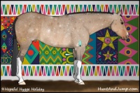 Horse Color:Bay Dun Rabicano 
