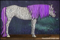 Horse Color:Painted Perlino Ice Onyx 