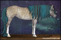 Horse Color:Painted Buckskin Ice Onyx and Painted Buckskin Ice Onyx