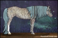 Horse Color:Painted Amber Cream Champagne Ice Onyx 