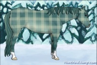 Horse Color:Watercolor Plaid  Brown 