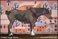 Horse Color:Black and Silver Black