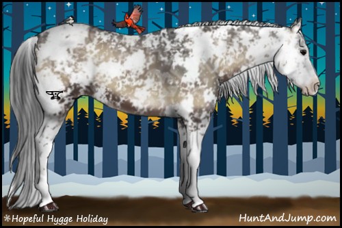 Horse Color:Smoky Blue Onyx Ice Sabino 