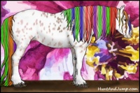 Horse Color:Painted Chestnut Ice Tobiano Near Leopard 