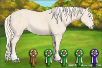 Horse Color:Cremello Rabicano