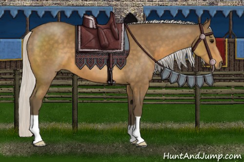 Horse Color:Silver Buckskin 