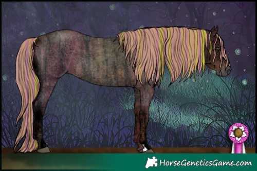 Horse Color:Painted Red Ice Roan 