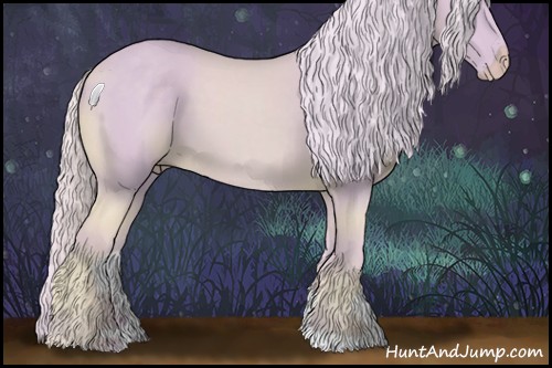 Horse Color:Watercolor Cremello 