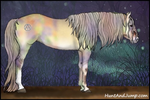 Horse Color:Nacre Silver Brown Onyx