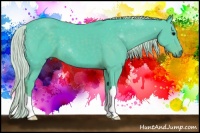 Horse Color:Watercolor Silver Black 