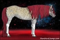Horse Color:Painted Buckskin Ice Onyx 