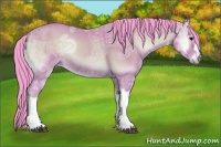 Horse Color:Watercolor Bay Ice Onyx