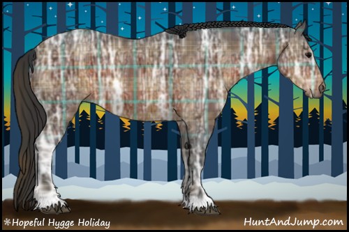 Horse Color:Plaid Brown Ice