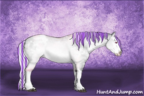 Horse Color:Painted White Spotted Silver Brown Chinchilla Ice Dun Splash