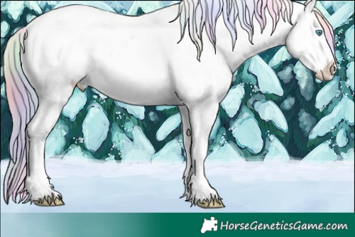 Horse Color:Nacre Chocolate Palomino Pearl Sabino Splash Varnish 