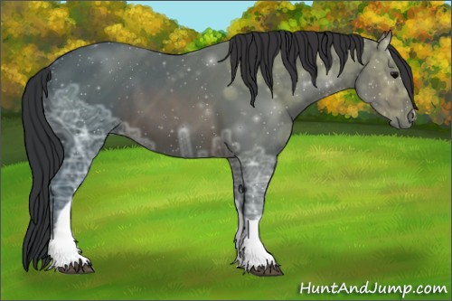 Horse Color:Brown Ice 