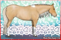 Horse Color:Silver Bay Roan Pearl Tobiano