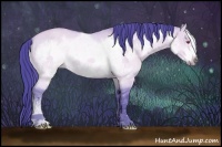 Horse Color:Watercolor Brown Chinchilla Dun Frame Rabicano
